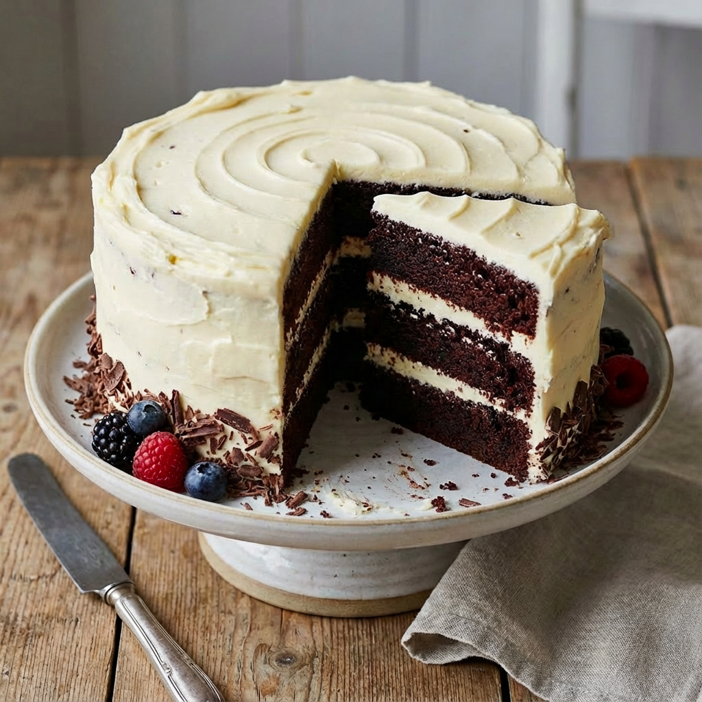 Classic Chocolate Cake with Vanilla Buttercream: The Ultimate Celebration Cake