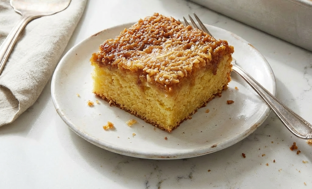 Danish Dream Cake (Drømmekage): The Coconut-Caramel Sheet Cake Sensation