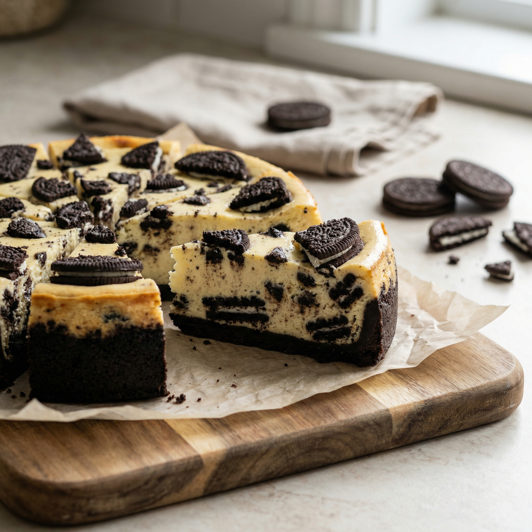 The Ultimate Oreo Cheesecake: Creamy, Crunchy, and Impossible to Resist