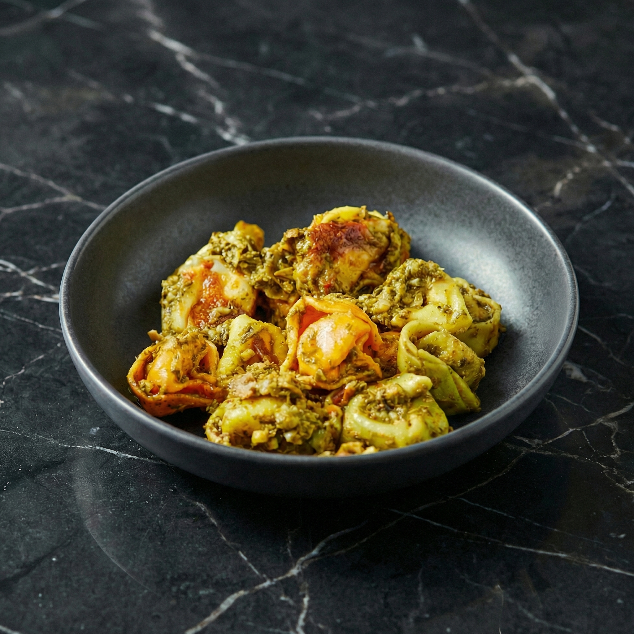 Quick, Cheesy, and Bursting with Flavor: How to Make a 4-Ingredient Pesto Tortellini Bake