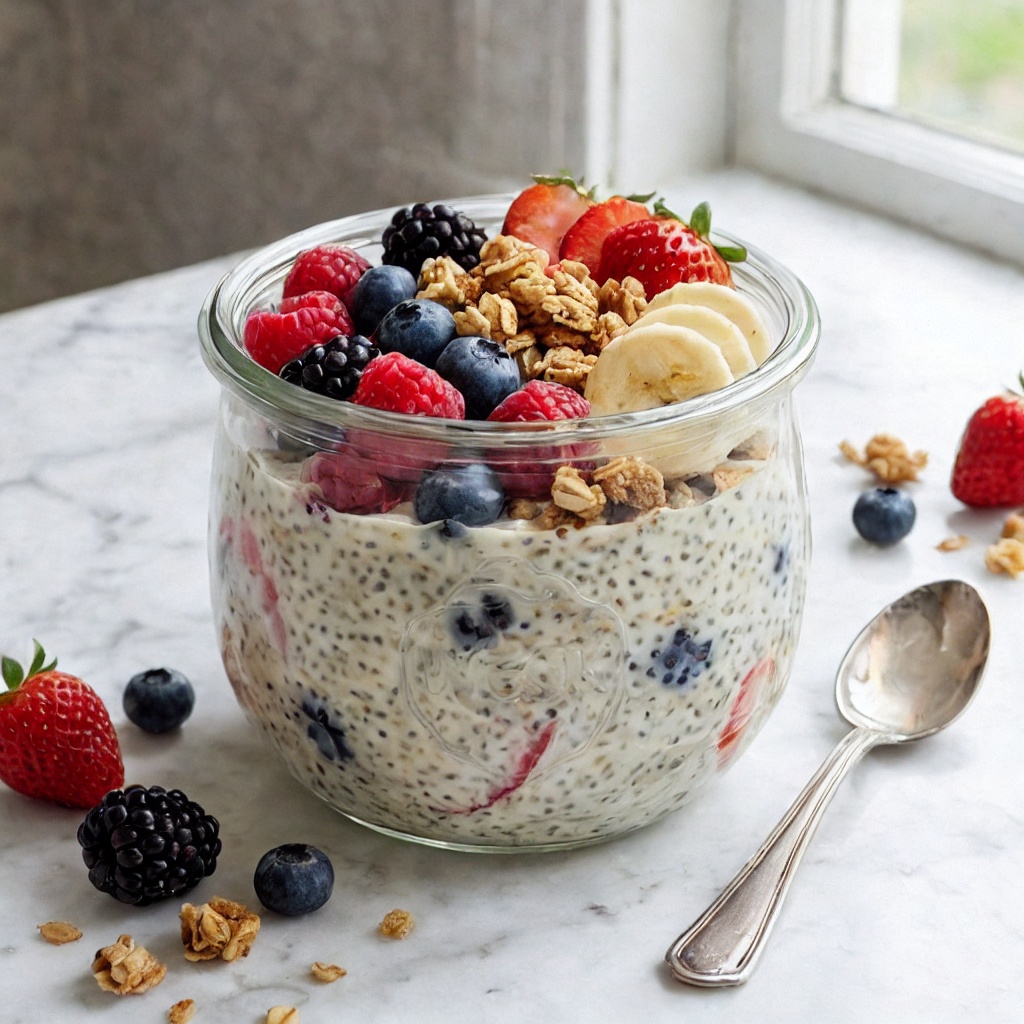 Chia Seed Pudding (Overnight Magic in a Jar)