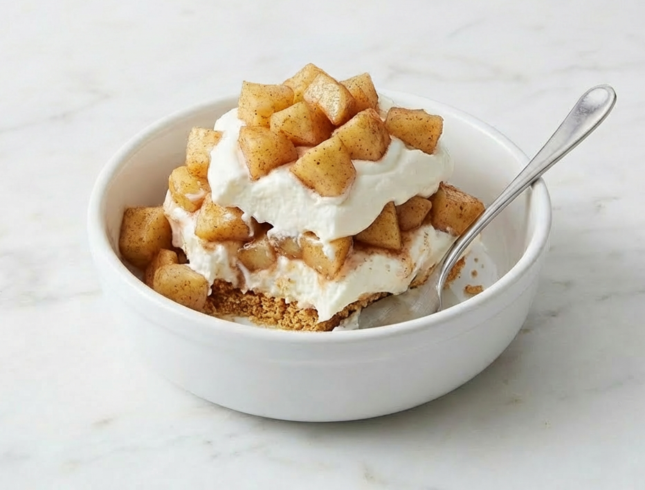 No-Bake Caramel Apple Icebox Cake