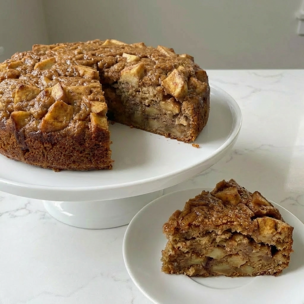 Rustic Apple Cake: A Moist, Spiced Cake Bursting with Fresh Apples