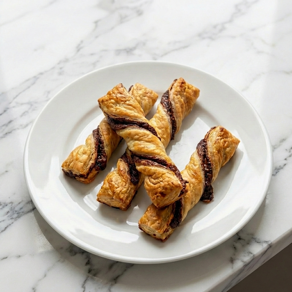 Puff Pastry Nutella Twists