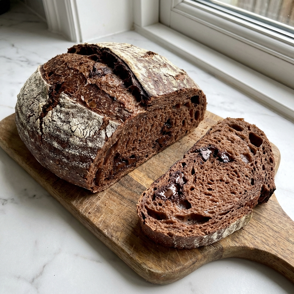 Chocolate Sourdough Bread