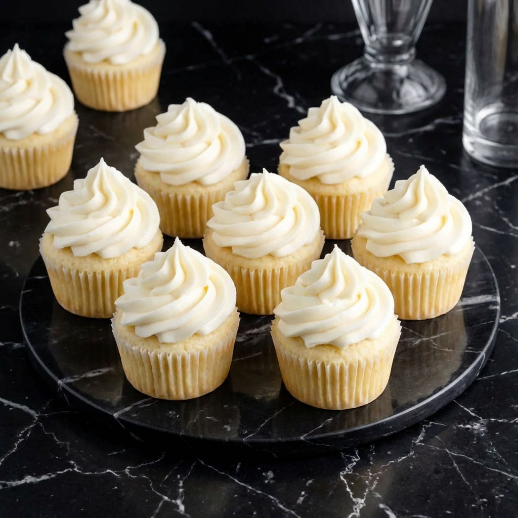 Perfect Vanilla Cupcakes with Buttercream Frosting