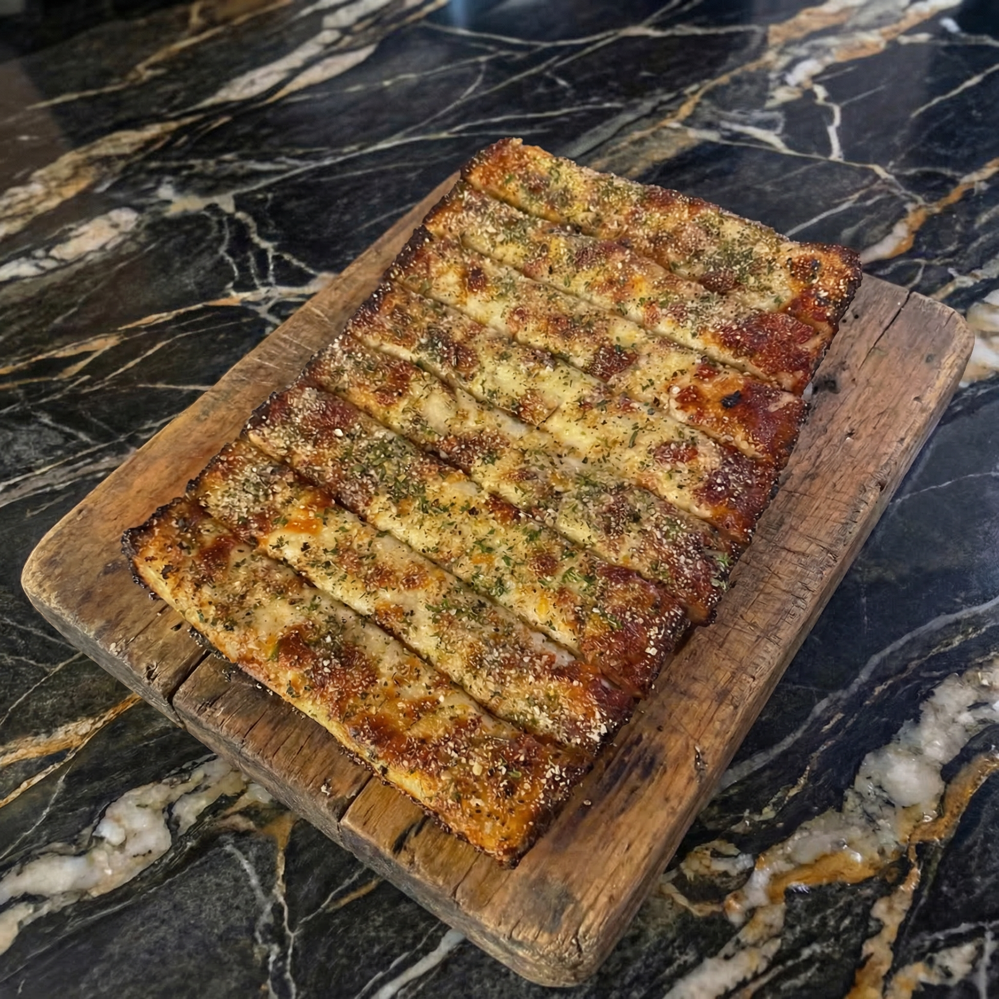 Cheesy Breadsticks (Soft, Buttery, and Covered in Melted Cheese)