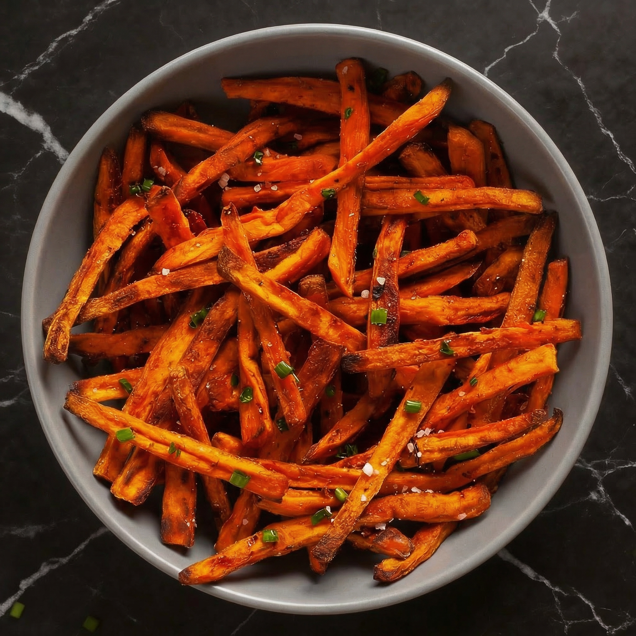 Baked Sweet Potato Fries (Crispy, Salty, and Actually Healthy)
