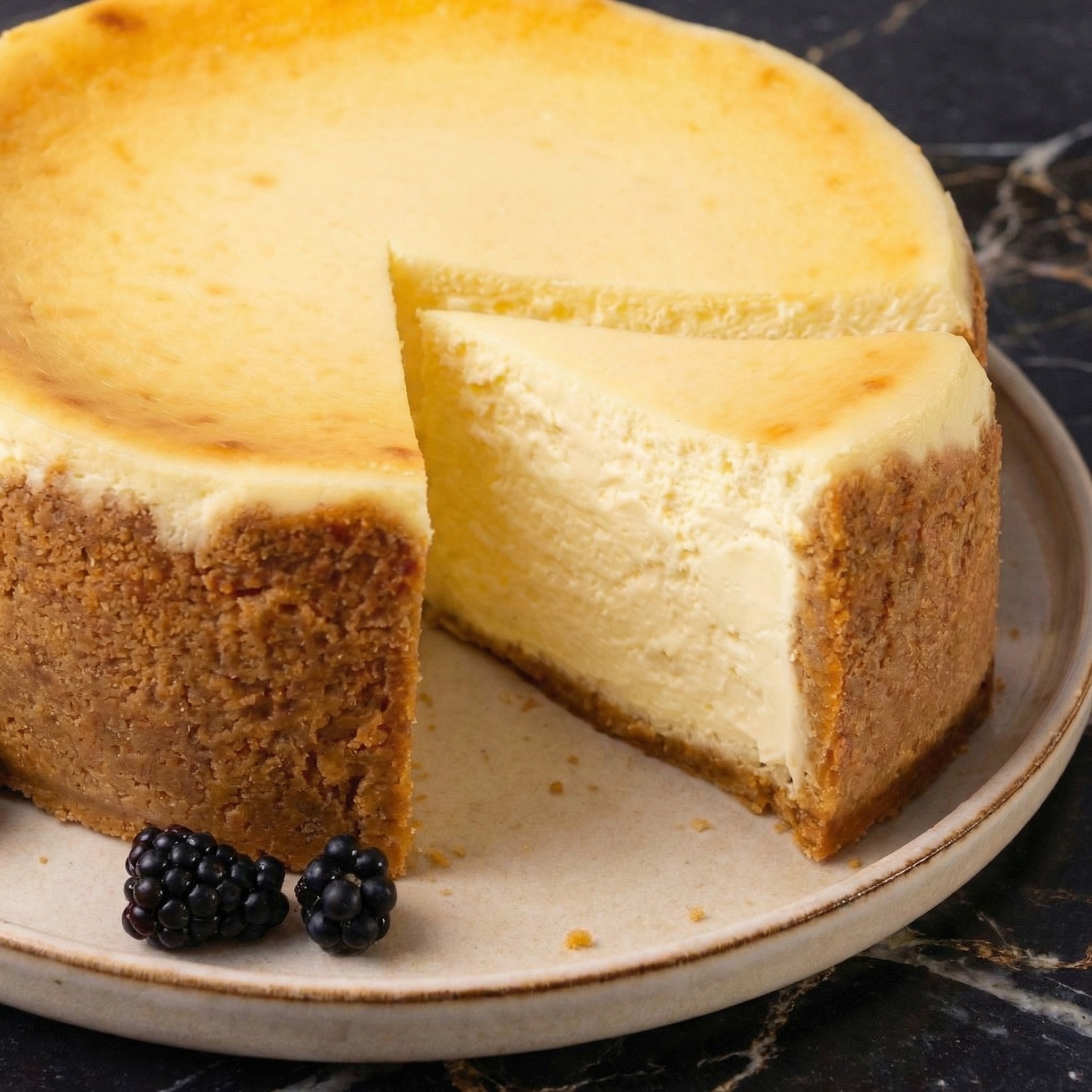 Classic New York Cheesecake (Creamy, Dense, Perfect)