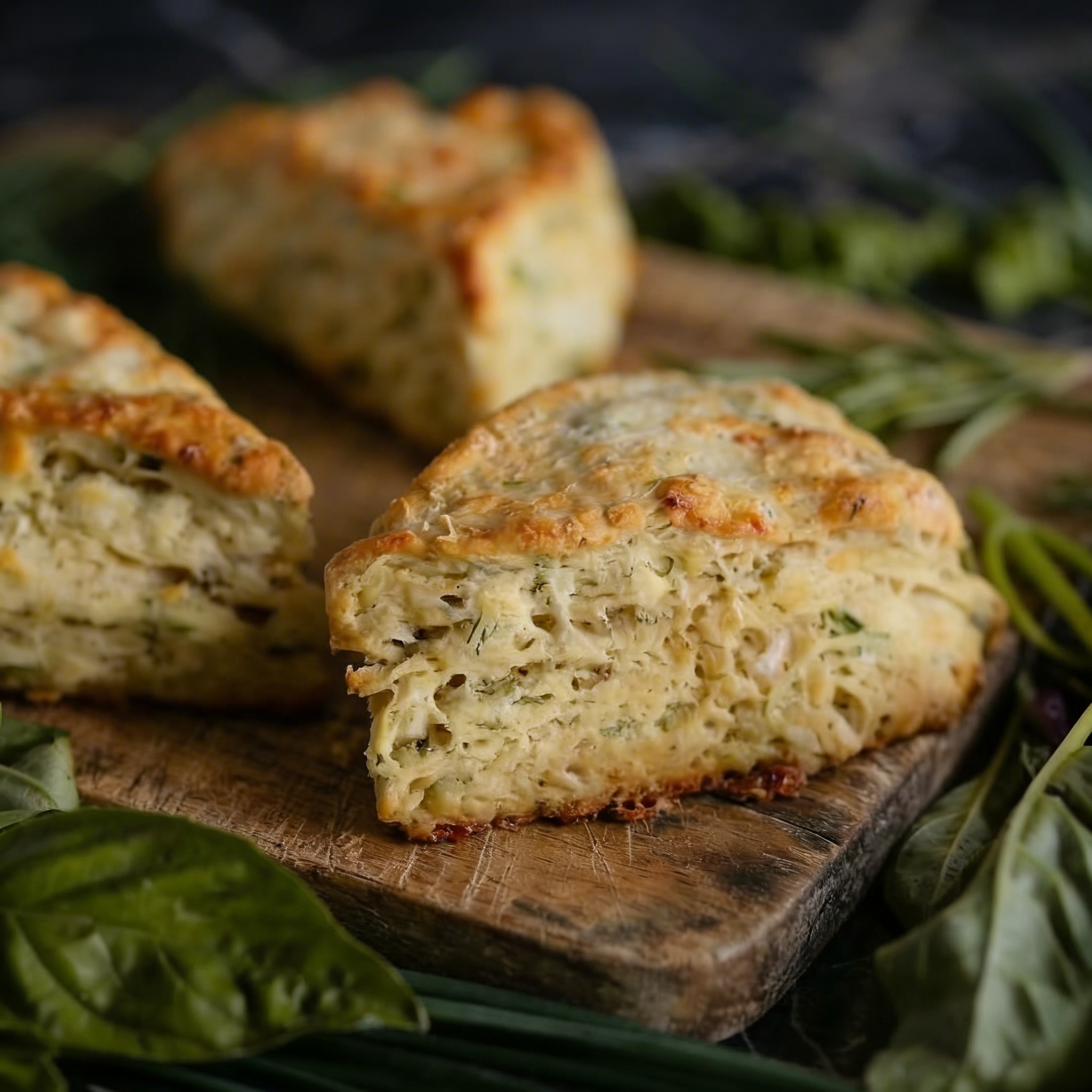 Cheddar and Herb Scones: Savory, Flaky and Irresistible