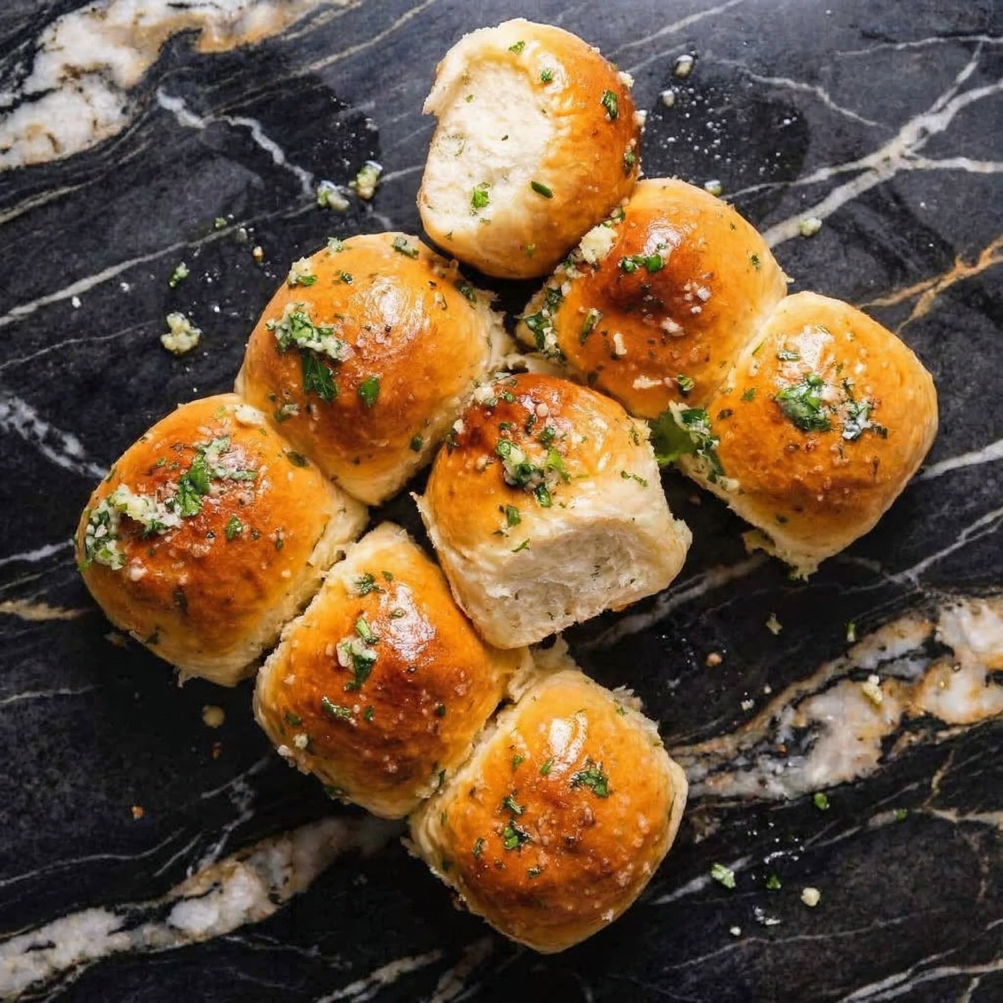 Garlic Herb Dinner Rolls: Soft, Buttery and Irresistible
