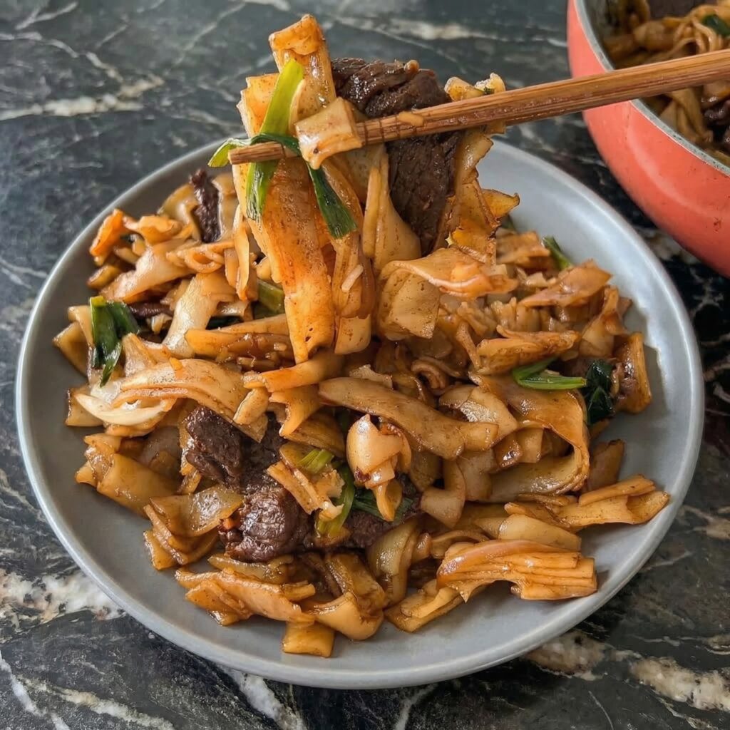 Beef Chow Fun: Cantonese Stir-Fried Noodles