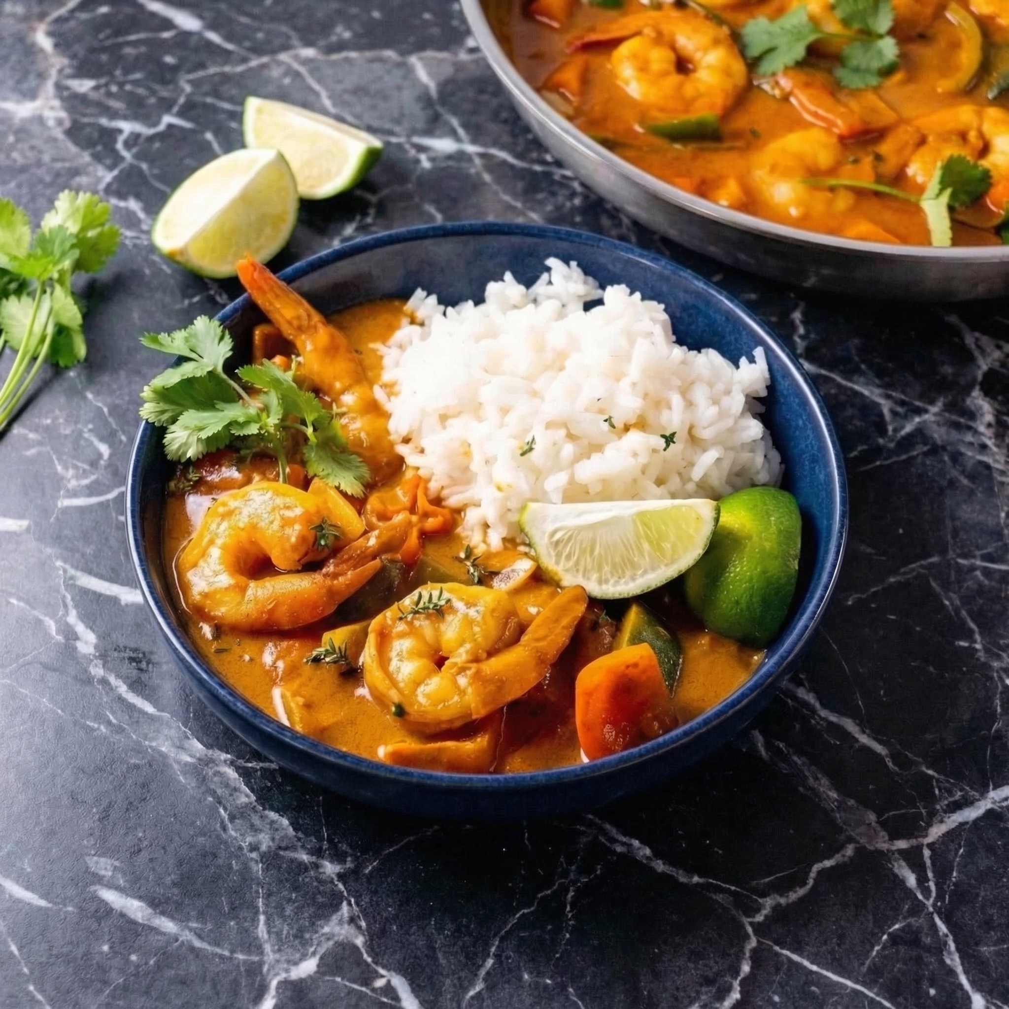 Thai Red Curry Shrimp: Creamy, Spicy and Aromatic