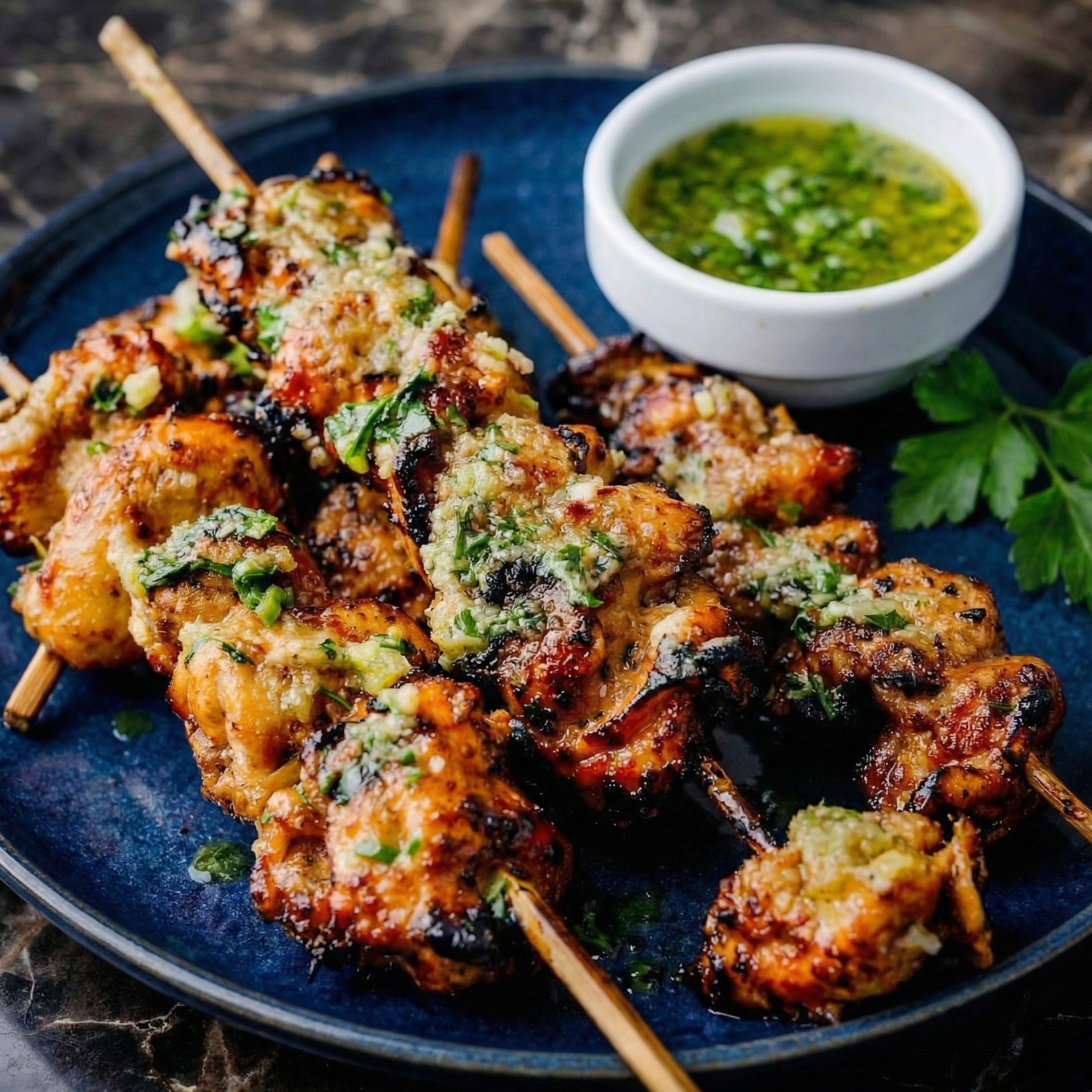 Garlic Butter Chicken Skewers: Juicy, Flavorful, Easy