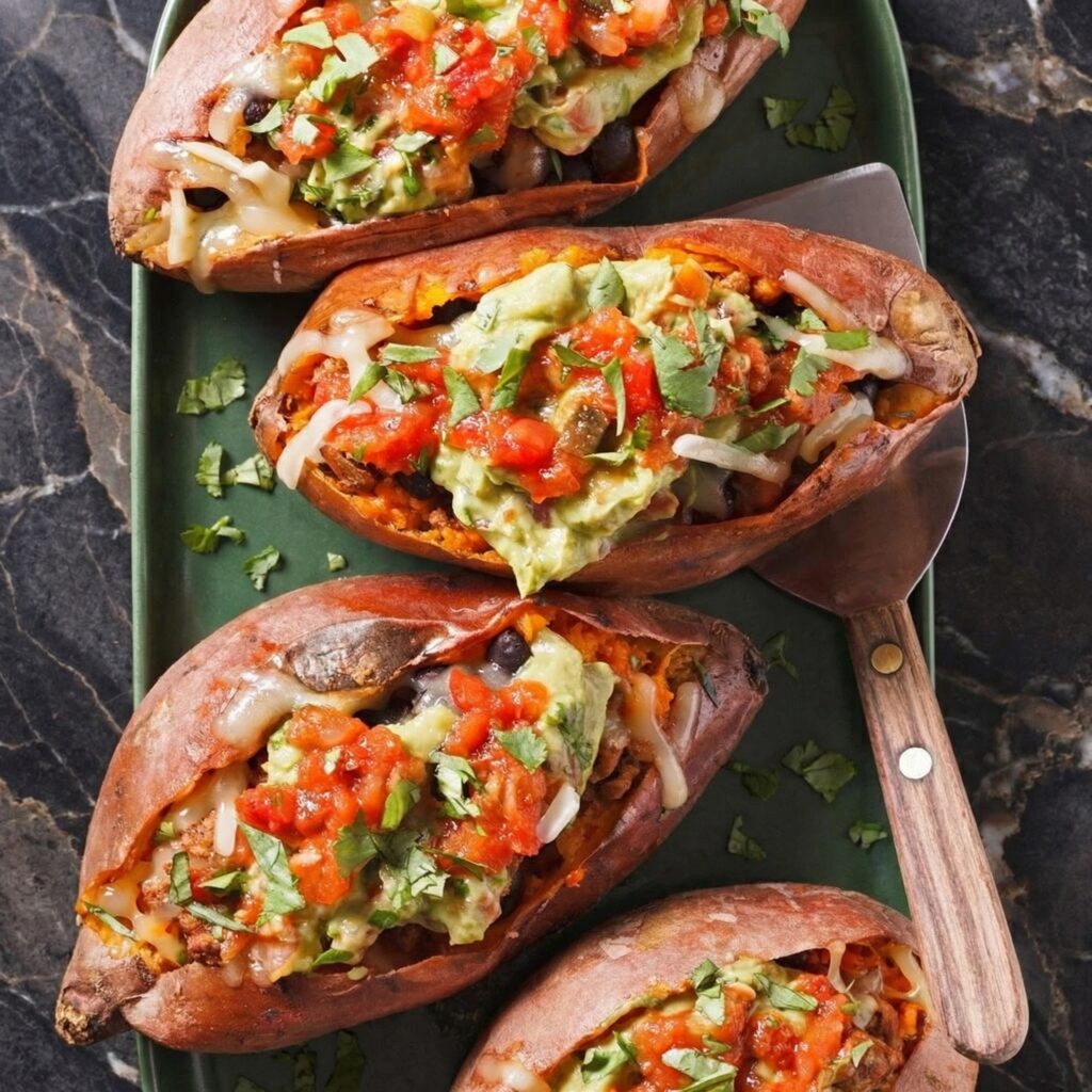 Taco Stuffed Sweet Potatoes: Healthy, Flavorful and Easy