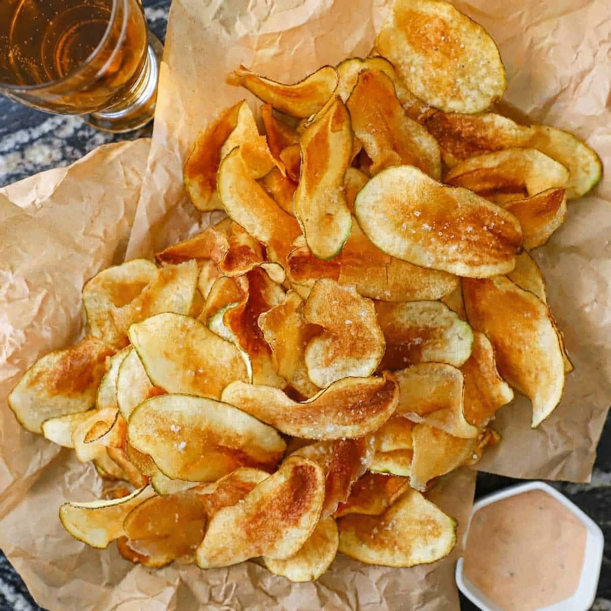 Crispy Homemade Potato Chips