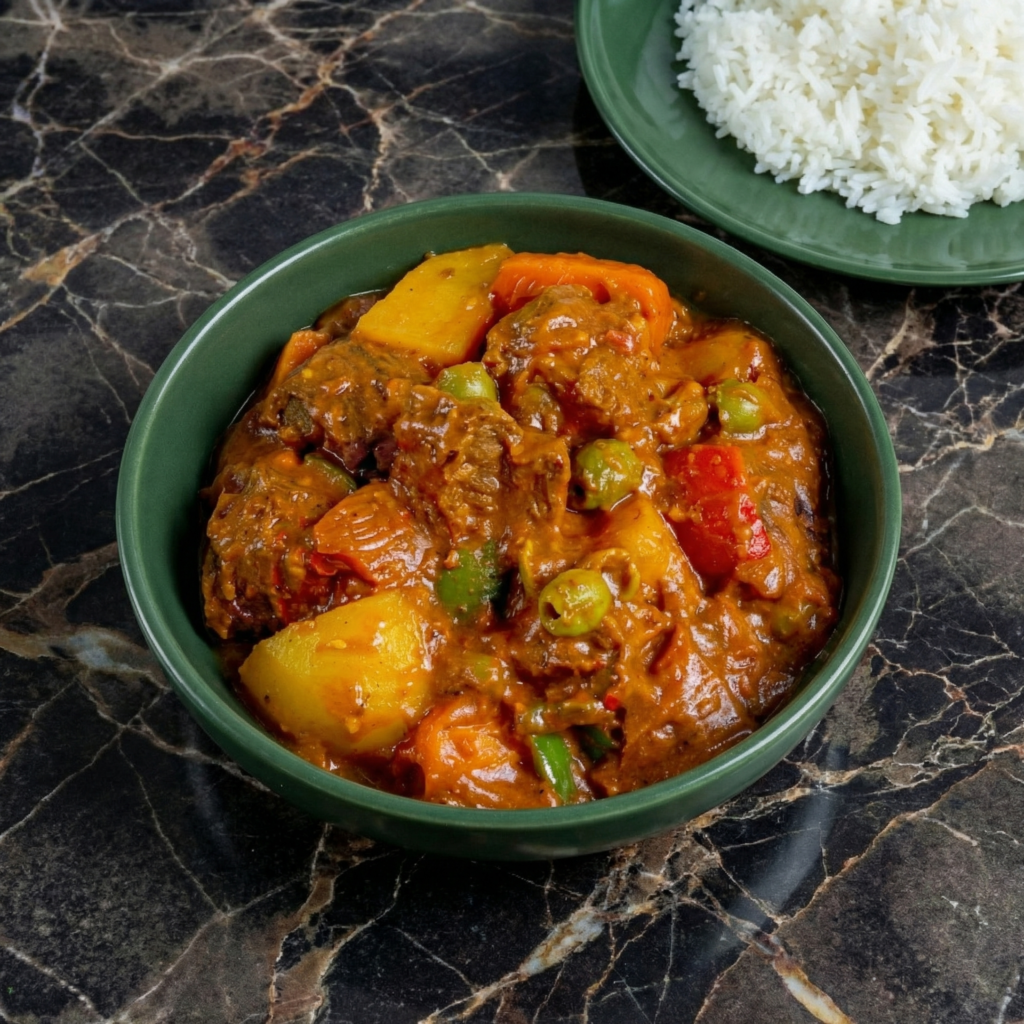Beef Caldereta (Filipino Beef Stew)