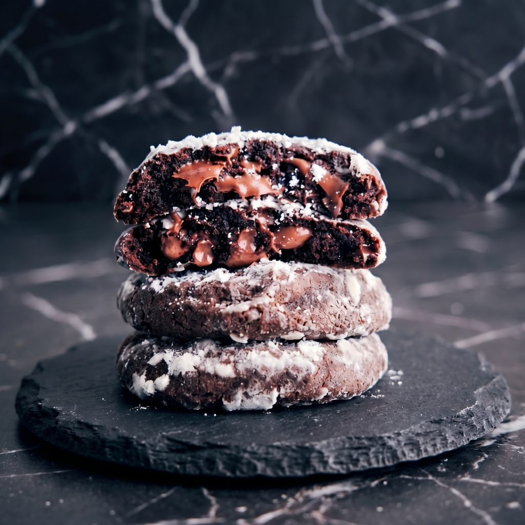 Perfect Crinkle Cookies (Fudgy, Crackled, Powdered Sugar)