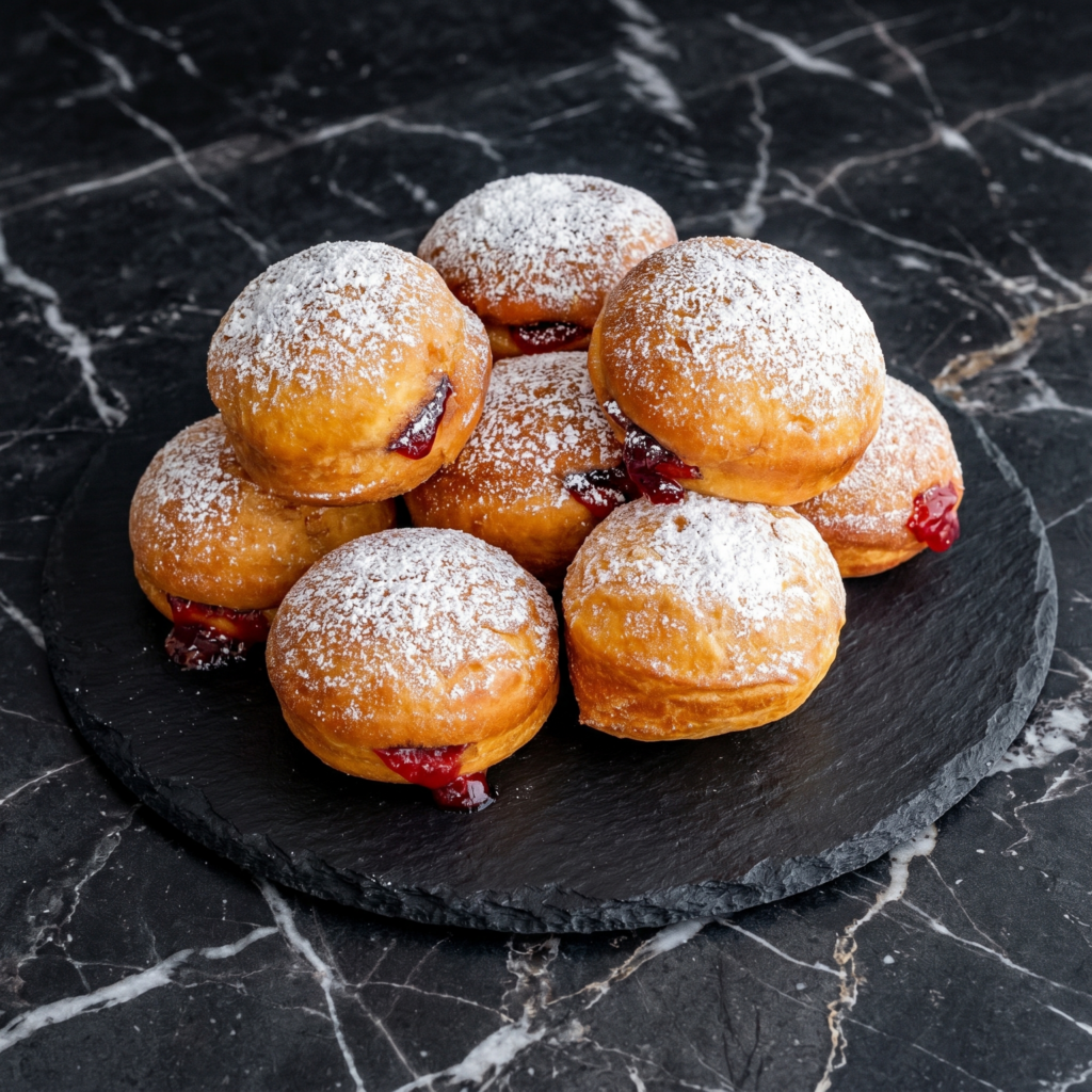 Classic Jelly Doughnuts (Soft, Pillowy, Jam-Filled)